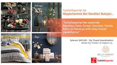 Turkishexporter.Net ile Müşterilerimiz Bizi Kendileri Buluyor