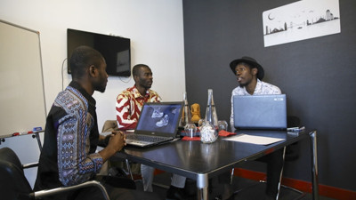 Afrika'dan okumaya geldiler, iş insanı oldular