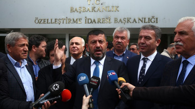 CHP'li heyetten şeker protestosu