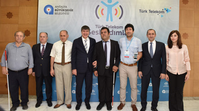 'Sesli Adımlar' Antalyalılarla buluşuyor