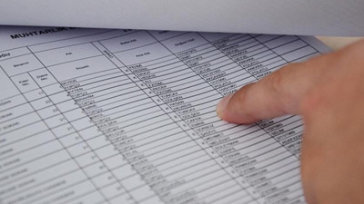 Seçmen listeleri askıdan indi