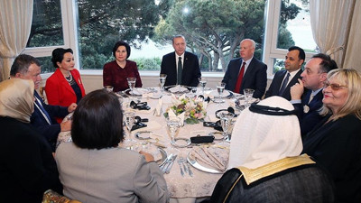 Erdoğan, Danıştay üyeleriyle bir araya geldi