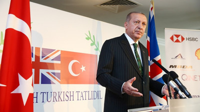 Erdoğan İngiltere'de konuştu: Birlikte üretme imkanlarını araştıralım