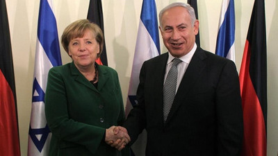 Merkel, Netanyahu ile görüştü