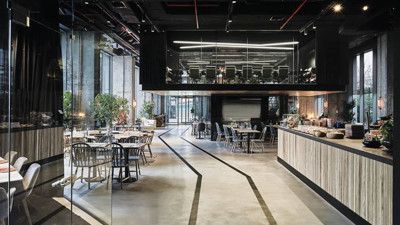 Akfen Holding, ofisin ortasına mutfak kurdu