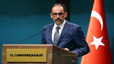 Kalın: Filistin sorununun çözümü işgalin bitmesine bağlı