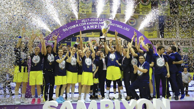 Kadınlar basketbol liginde şampiyon Fenerbahçe