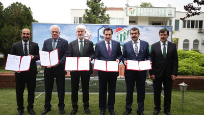 Bursaspor Spor Lisesi için imzalar atıldı