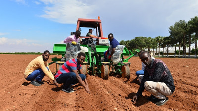 Somalili mühendisler modern tarımı Türkiye'de öğreniyor