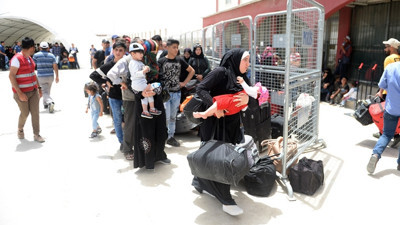 Suriyeliler bayram için ülkelerine gidiyor