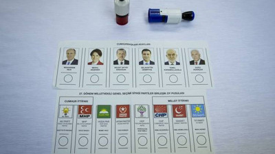 Oy pusulaları tanıtıldı