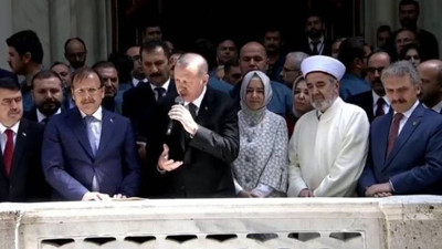 Erdoğan Nusretiye Camisi'nin açılışını yaptı
