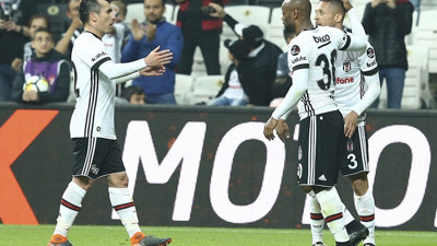 Beşiktaş zirve umutlarını sürdürdü
