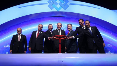 Trans Anadolu Doğalgaz Boru Hattı açıldı