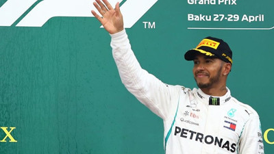 Fransa'da pole pozisyonu Hamilton'ın