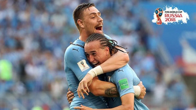 Uruguay, Rusya'yı farklı yendi