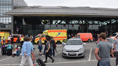 Hamburg Havalimanı sabaha kadar kapalı olacak