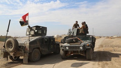 Irak güçleri Suriye sınırında denetimi sağladı