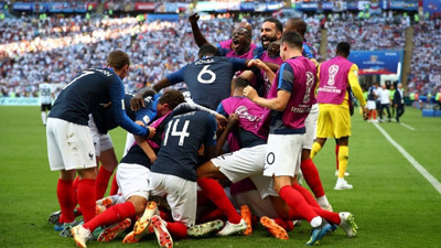 Fransa, çeyrek finale yükseldi