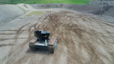 Türkiye'nin insansız kara aracı göreve hazır