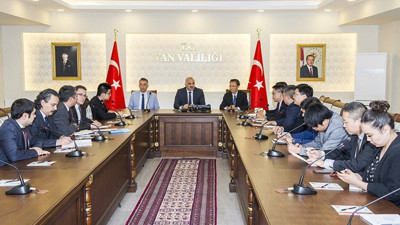 Çinli iş adamları yatırım için Van'da