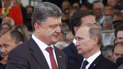 Putin, Poroşenko ile Ukrayna krizini görüştü