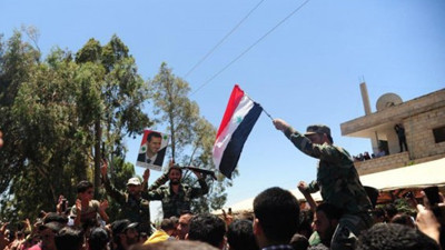 Suriye ordusu, Deraa'ya bayrak çekti