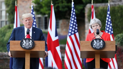 ABD Başkanı Trump: May haberleri yalan