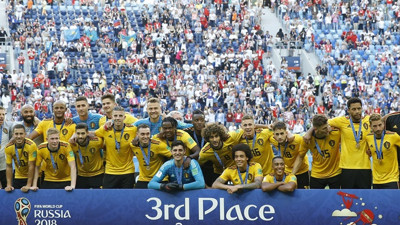 Belçika, dünya üçüncüsü oldu