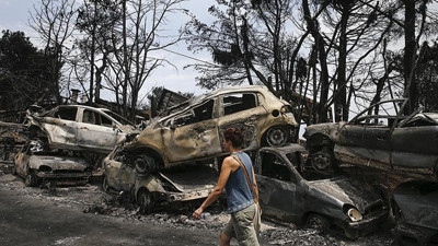 Yunanistan'daki yangın faciasının sebebi belli oldu