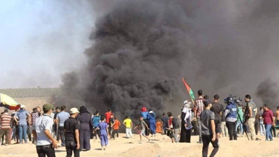 Gazze sınırında 2 Filistinli hayatını kaybetti