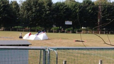 Belçika'da bir kişi üzerindeki bombayı patlattı