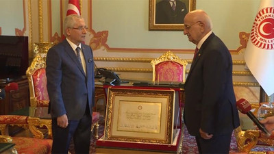 Cumhurbaşkanı Erdoğan'ın mazbatası Meclis'te