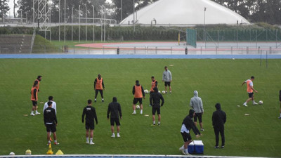 Beşiktaş ilk hazırlık maçı için sahada