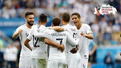 Fransa yarı finale yükselen ilk takım oldu