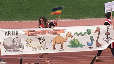 ODTÜ'den pankart açıklaması