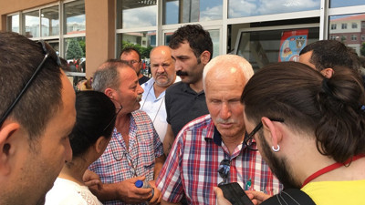 Yaralıları ziyaret etmek isteyen Barış Atay'a tepki