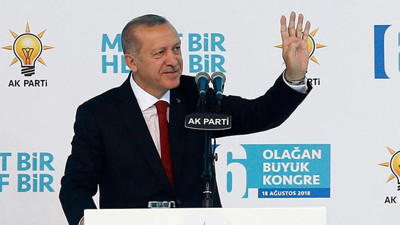Erdoğan 6. kez AK Parti Genel Başkanı seçildi
