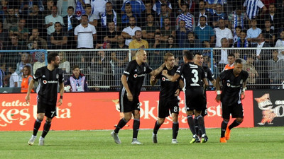 Beşiktaş, Erzurumspor'u 3 golle geçti