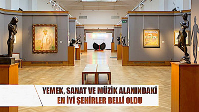 Yemek, sanat, müzik alanında en iyiler!