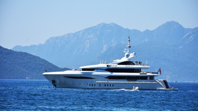 Mega yatların ekonomiye katkıları da 'mega'