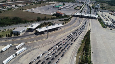 Sınır kapılarında dönüş yoğunluğu