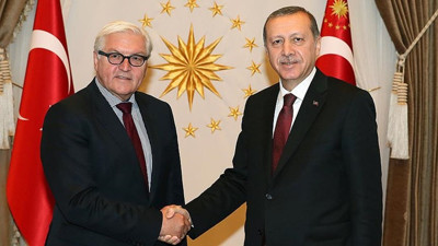 Cumhurbaşkanı Erdoğan, Almanya Cumhurbaşkanı Steinmeier ile görüştü