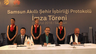 Turkcell ve Huawei'den 'akıllı şehir' için işbirliği