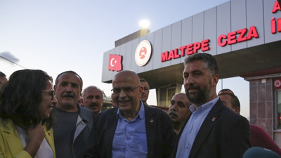 Berberoğlu, cezaevinden tahliye edildi