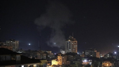 İsrail'den Gazze'ye hava saldırısı