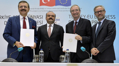 Türkiye-AB İş Dünyası Diyaloğu Projesi tanıtıldı