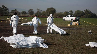 Meksika'da boru hattında patlama: 66 ölü