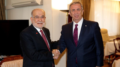 Mansur Yavaş, Karamollaoğlu'nu ziyaret etti