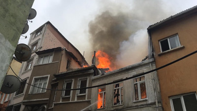 Beyoğlu'nda yangın